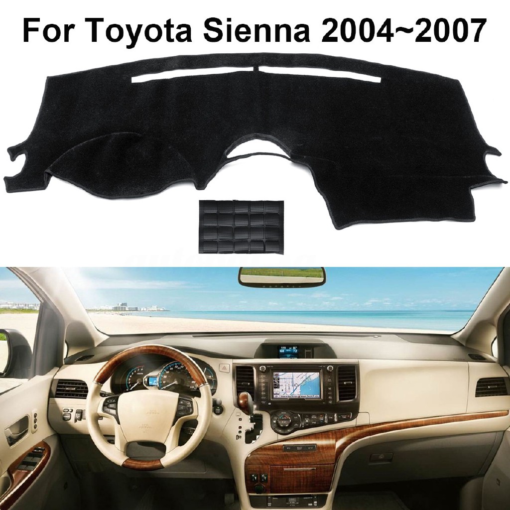 Car Dashboard Dashmat Dash Mat Cover Pad For Toyota Sienna