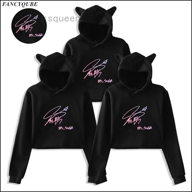 bts hoodie cat ears