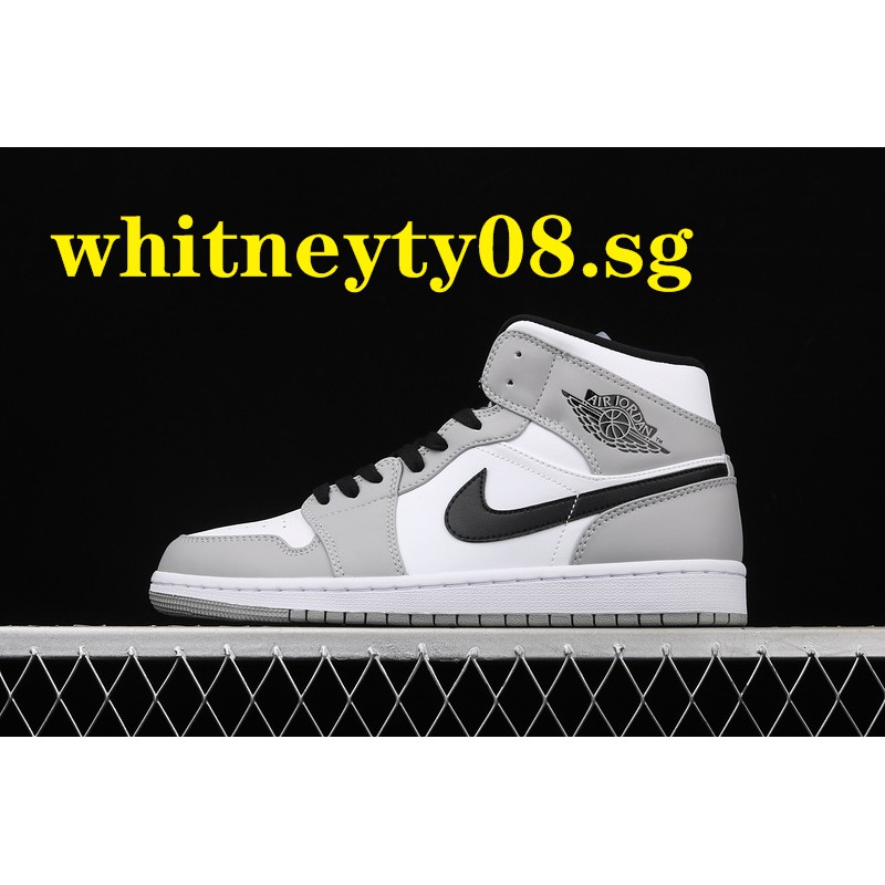 air jordan 1 grey white