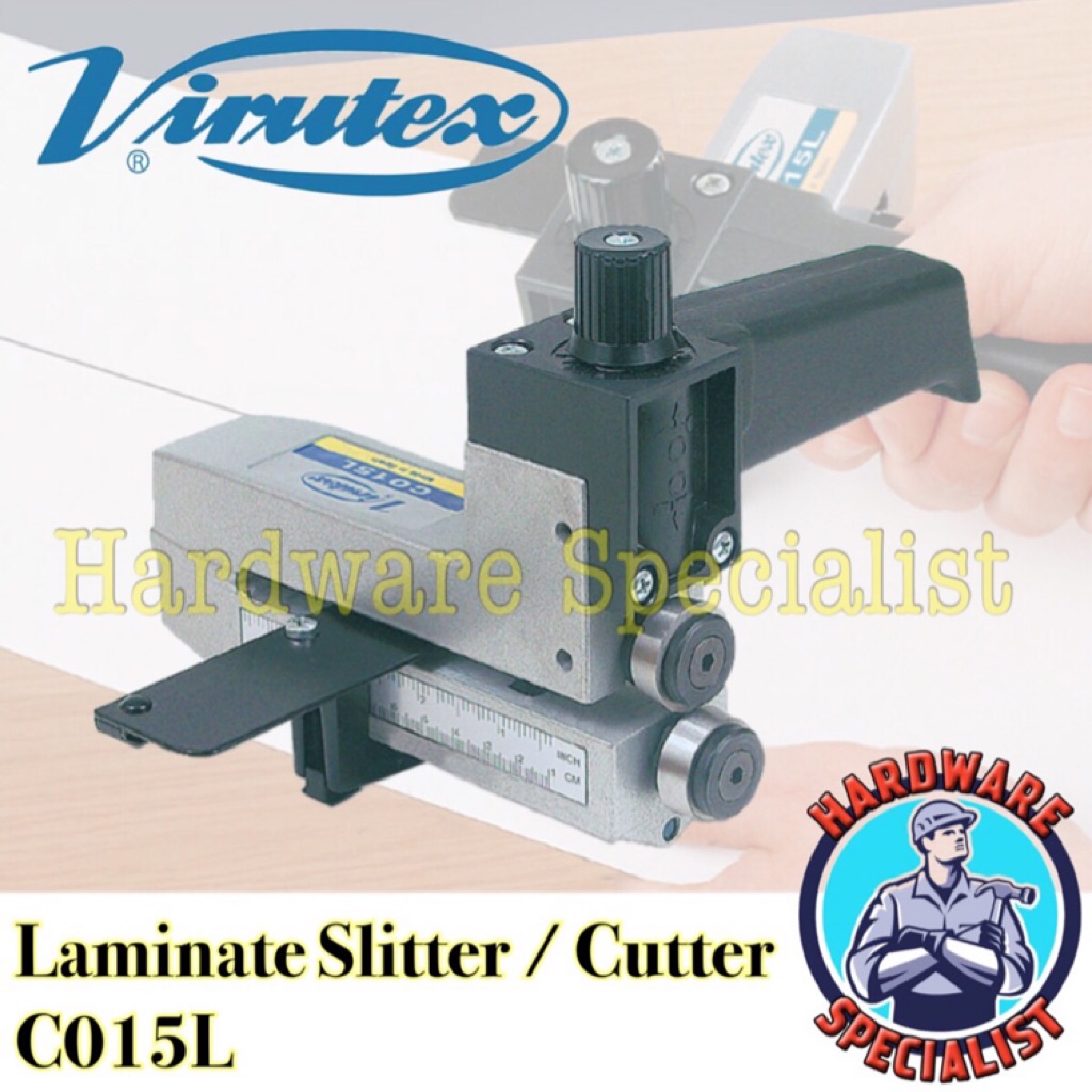 Virutex CO15L Portable Handheld Plastic Laminate Slitter. Shopee