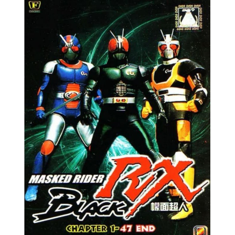 masked rider black dvd