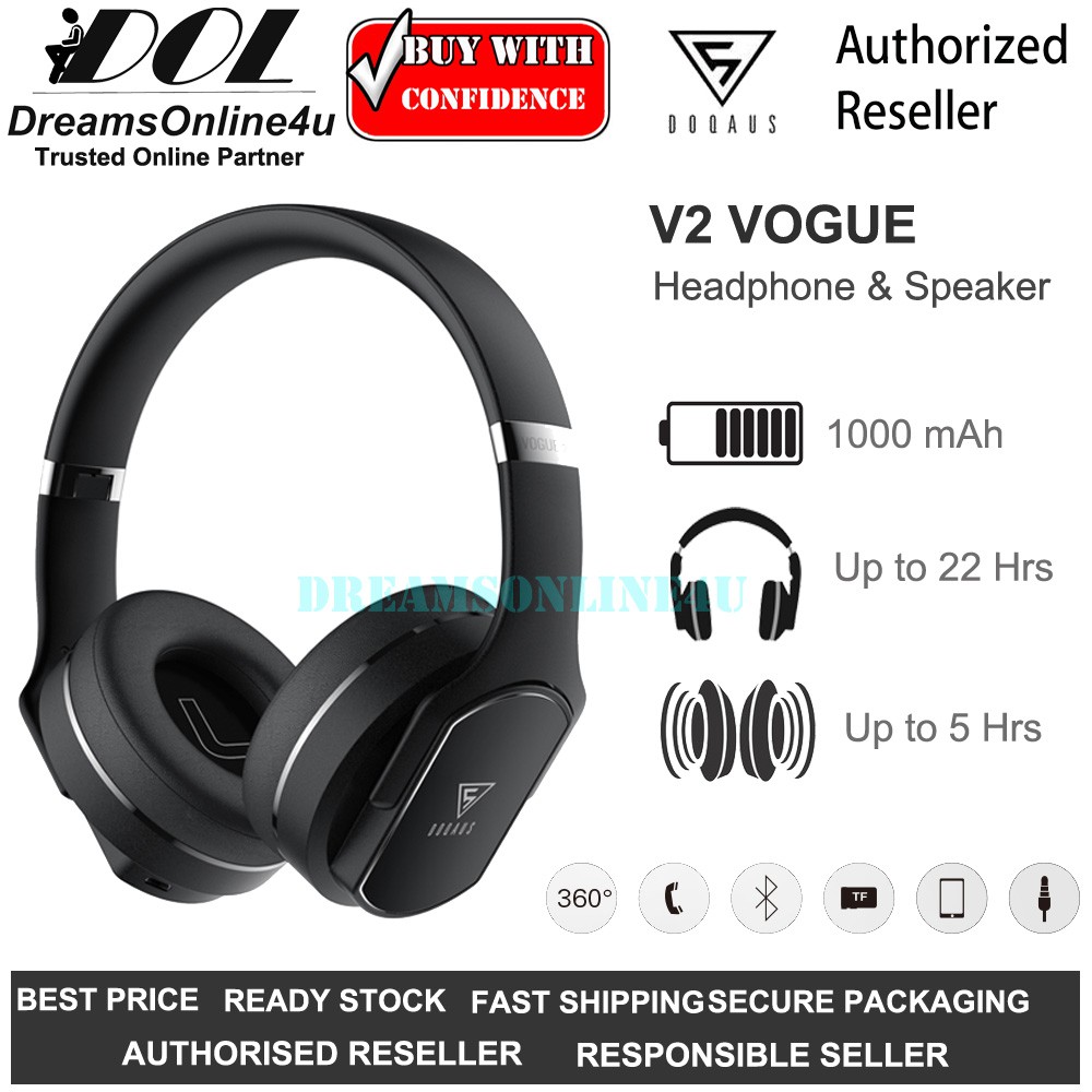 doqaus bluetooth headphones