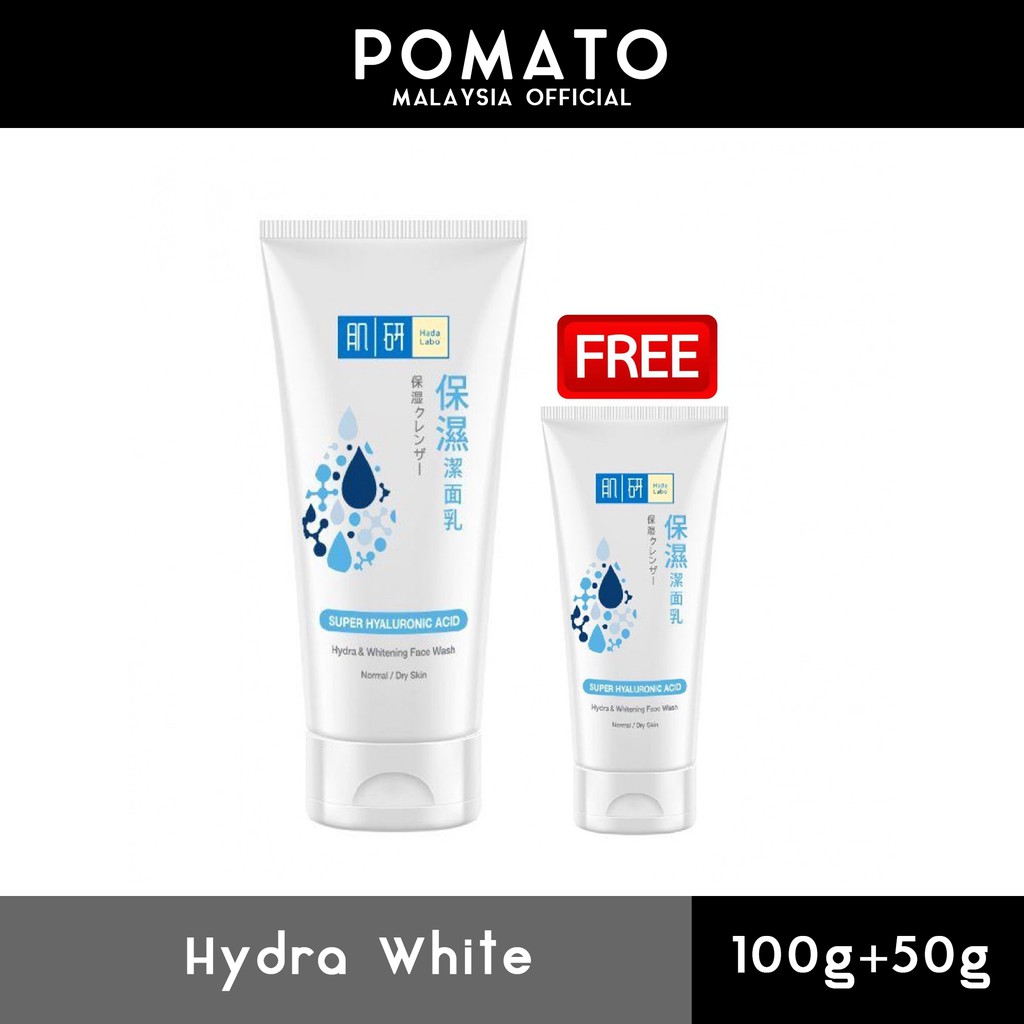 hydra white face wash