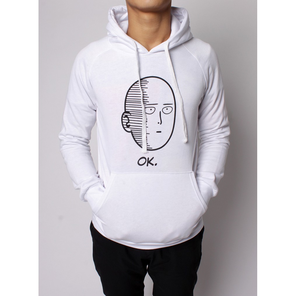 one punch man ok hoodie