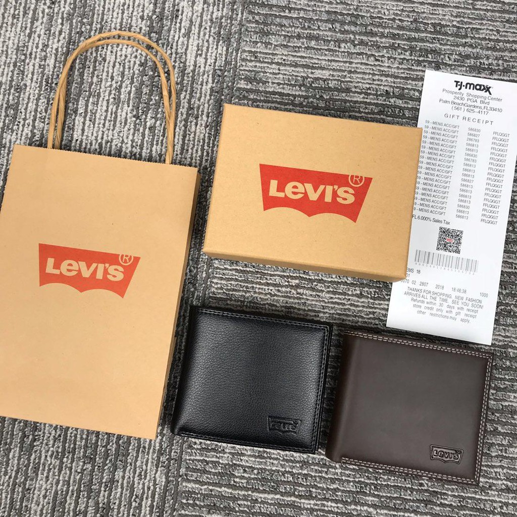 levis mens wallet