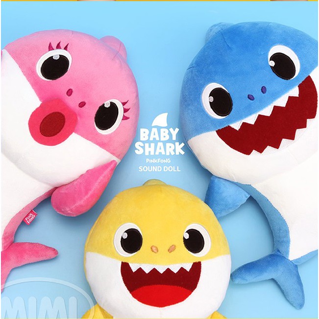 pink fong baby shark plush