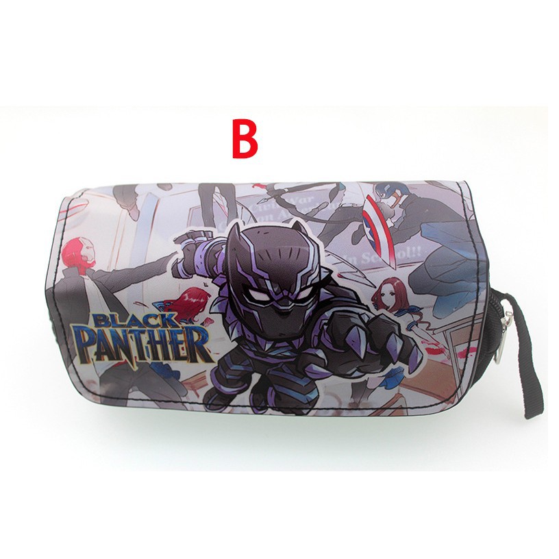 Black Panther Pencil Case Bag Cartoon Make Up Bags Gift - roblox pen bag game around zipper pencil case student cute stationery bag gift for men and women large pencil cases zippered pencil pouch from