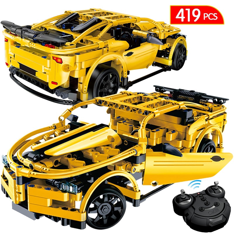 419pcs Lego City Technic RC Car Bricks Remote Control