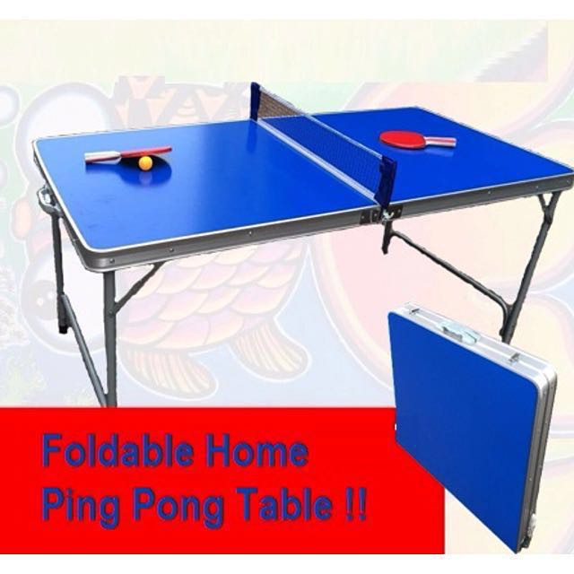 table of ping pong