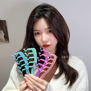 Hairdressing comb Z-word hair seam comb hair seam artifact styling female haircut comb curly hair bangs stereotyped fluffy hair