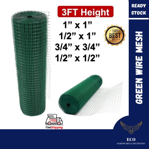 High Quality ABTools PVC Coated Green BRC Welded Wire Mesh Net Netting ...