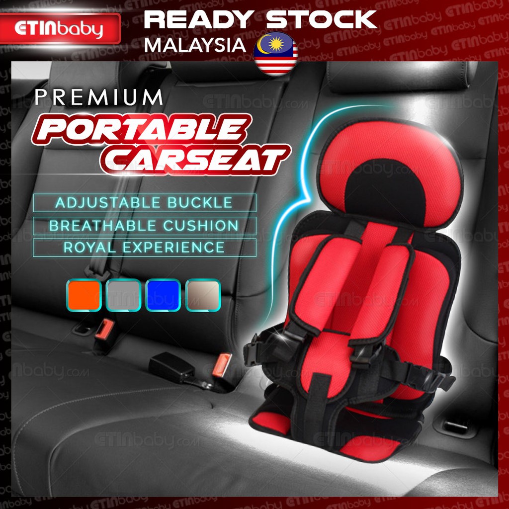 Shop Malaysia Portable Car Seat Ready Stock Adjustable Child Safety Seat Cushion Baby Carrier Carseat Car Seat Pad Child Car Seat Shopee Singapore