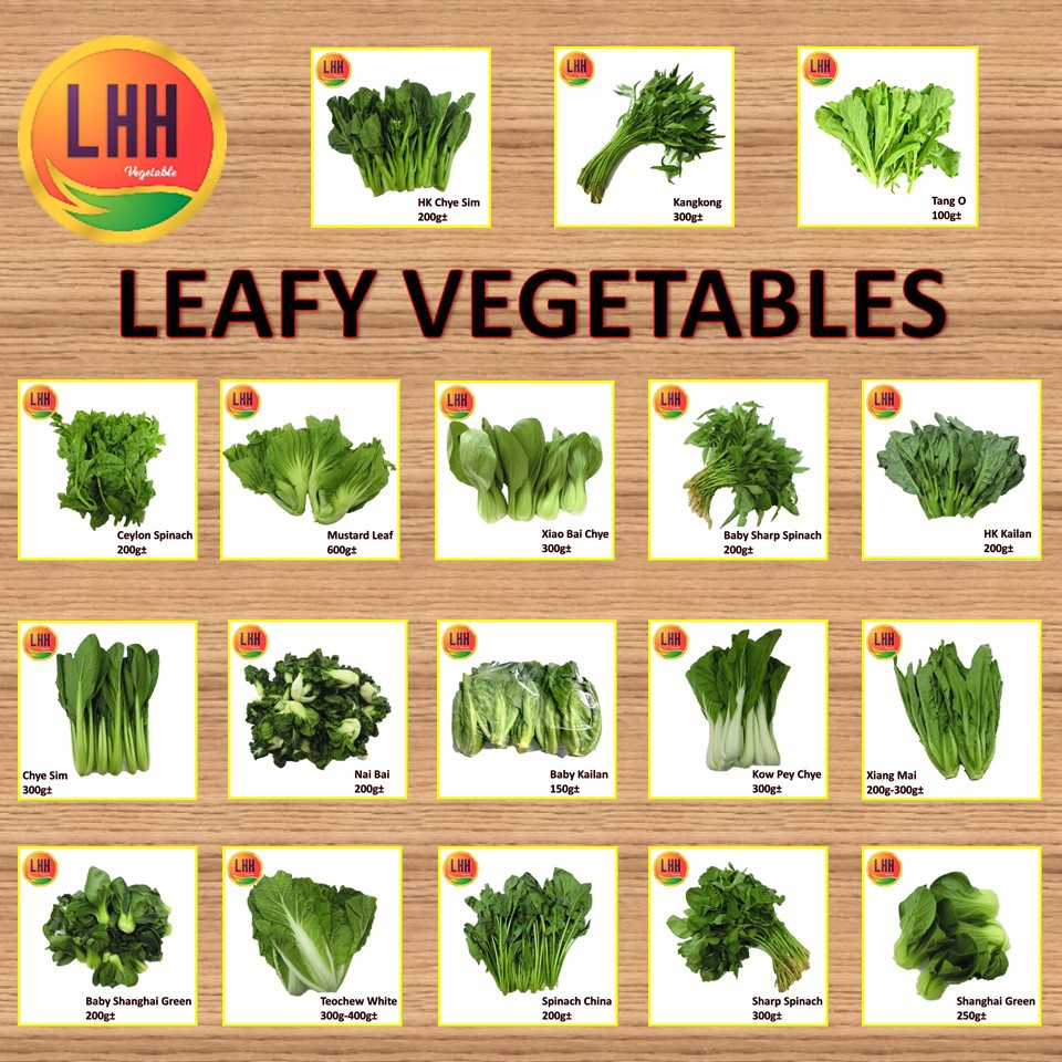 [LHH] Leafy Vegetables [Fresh Vegetables] Shopee Singapore