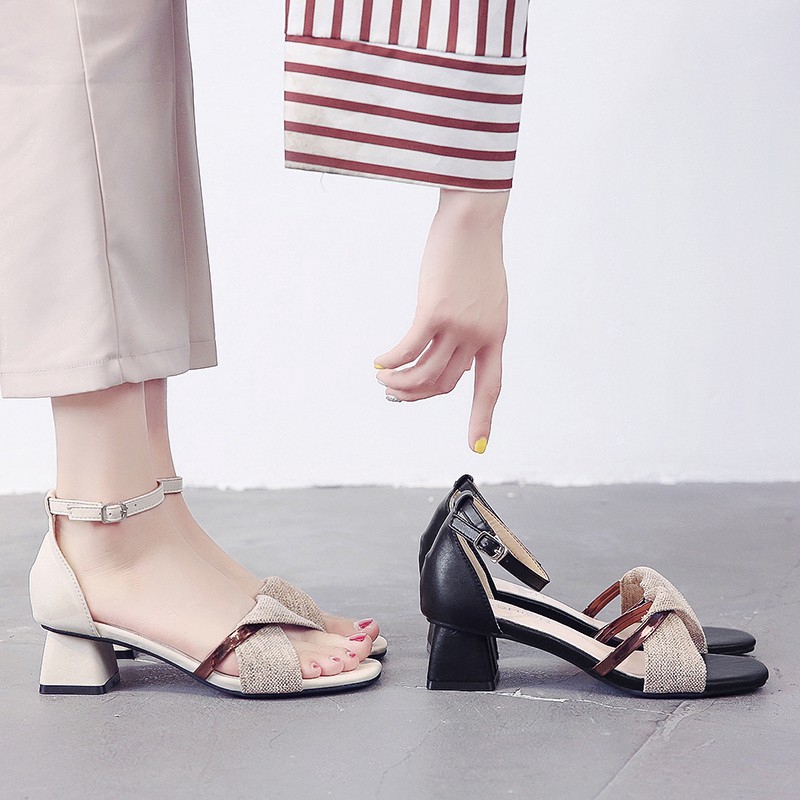 summer block heels