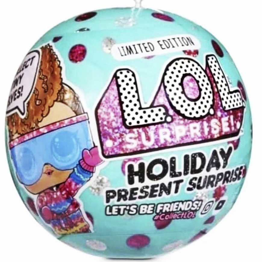 LOL Surprise Holiday Present Surprise Tots Assorted | Shopee Singapore