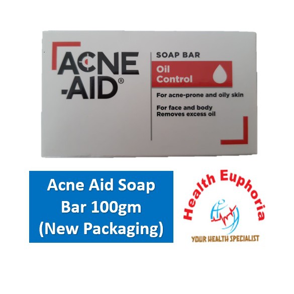 [AcneAid] Soap Bar 100gm *Effective for acne and oily skin* Trusted by