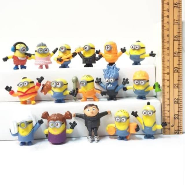 05421 Minion And Gru Miniature Figurine Set (5 Liters - @ 6m) | Shopee ...