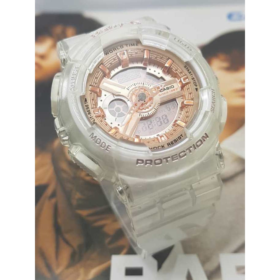 jam casio wanita rose gold