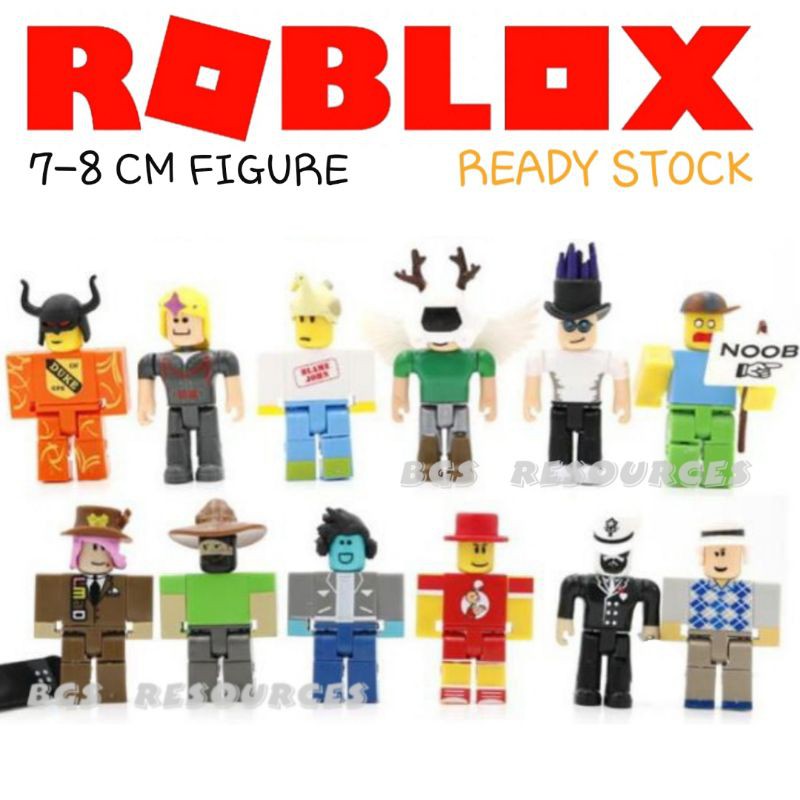 6pcs Roblox Figures Or 3pcs Loose Roblox Toy Red Headstack Azurewrath Shoulder Dev Frigidus Watermelon Fire Tie Figure Shopee Singapore - red head stack roblox toy