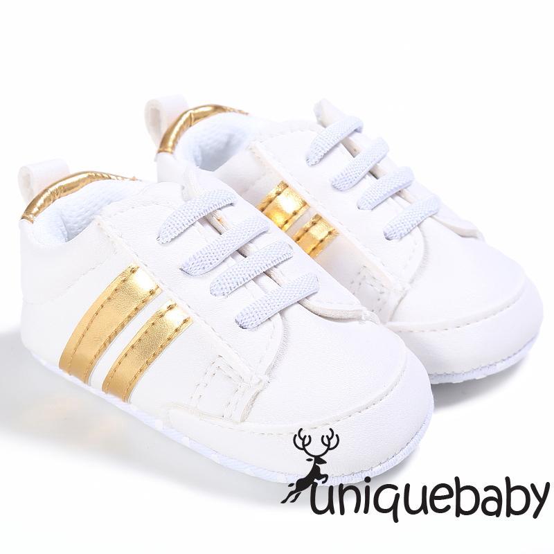 UniFashion Hot Sneakers Newborn Baby Crib Sport Shoes Boys Girls Infant Lace #0