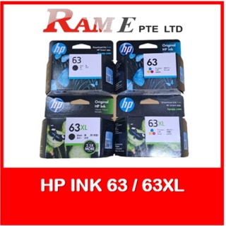 [ORIGINAL] HP 63 / 63XL Black Tri-color Ink Cartridge