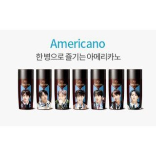  KOREA  270ml x 24ea BTS  HY COFFEE  COLD BREW AMERICANO 