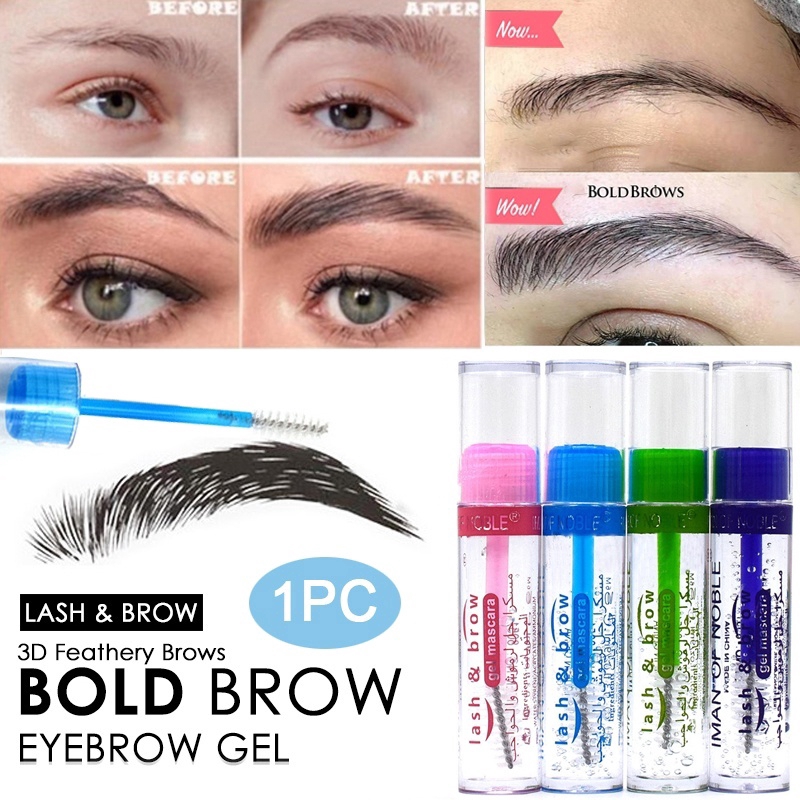 Exquisite Waterproof Transparent Eyebrow Fixed Gel Feathery Brows Makeup Bold Brow Clear Eyebrow Gel Eyebrow Makeup Gel Shopee Singapore