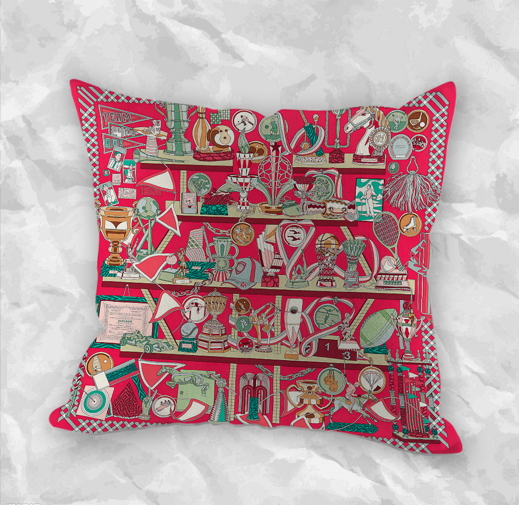 Hermès Decorative Zippered Pillow Case Creative Pillowcases Sofa Pillow