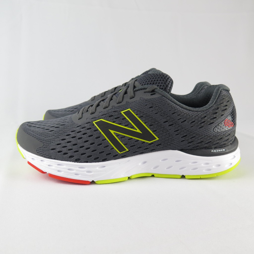 new balance 680 cinza e rosa