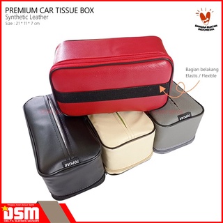 Premium Car Tissue Holder / Synthetic Leather Tissue Box / Tissue Holder / DSM