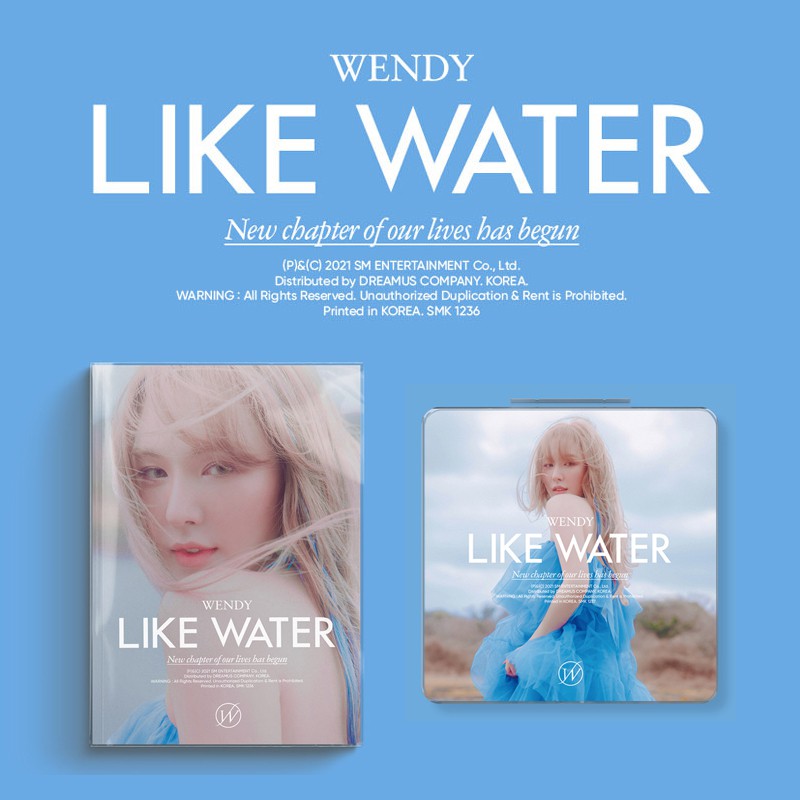 Wendy Mini Album Vol 1 Like Water Shopee Singapore