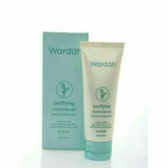 Wardah Purifying Moisturizer Gel 40ml Shopee Singapore