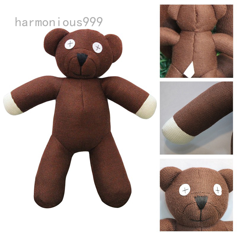 Harmonious999 Mr Bean Teddy Plush Doll Brown Children S Toys Gifts New Cute Suitable For Holiday Gifts Shopee Singapore