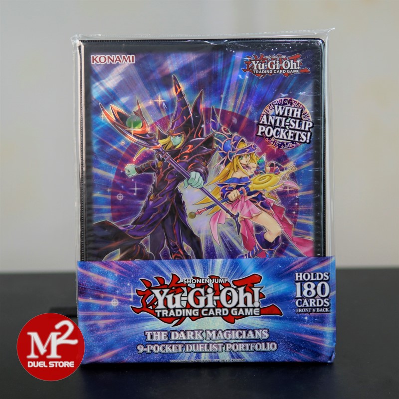 YuGiOh The Dark Magicians 9-Pocket Duelist Portfolio Official Konami Folder A 