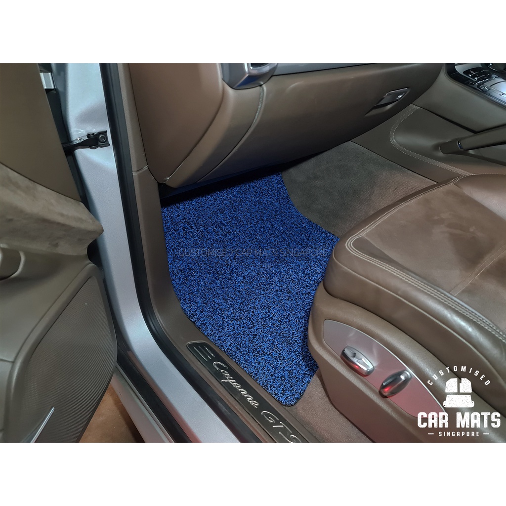 Porsche Cayenne (2011 to 2018) (2nd Generation) Basic Drips Car Mats - Floor Mat - Carpet - Car Mat