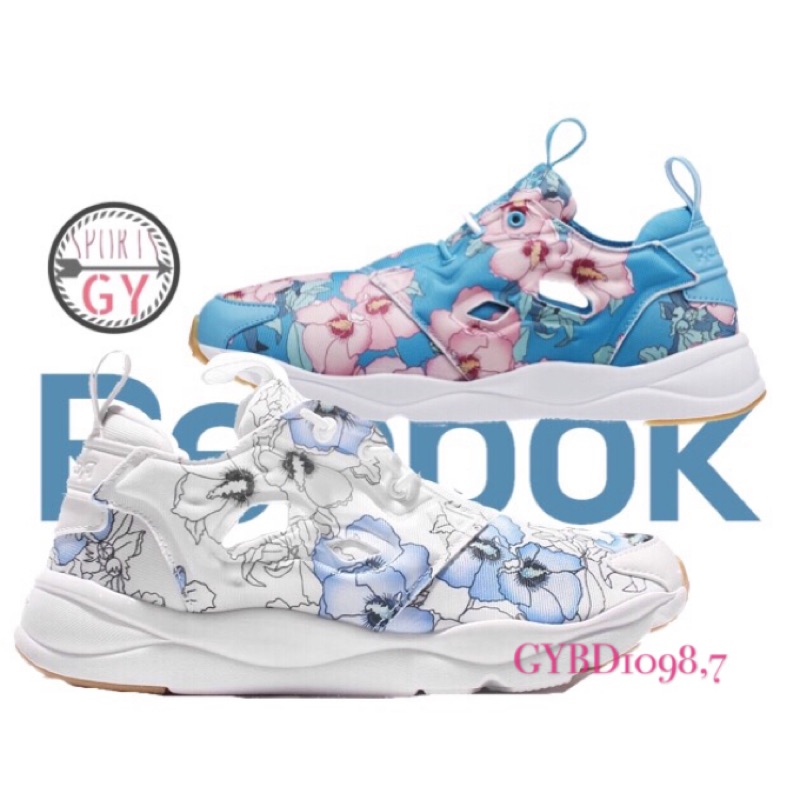 floral reebok sneakers