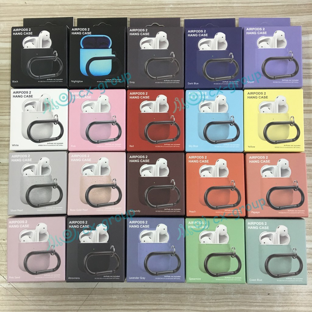 Ready stock AirPods case With packaging and hook up airpods 1/2 Pro