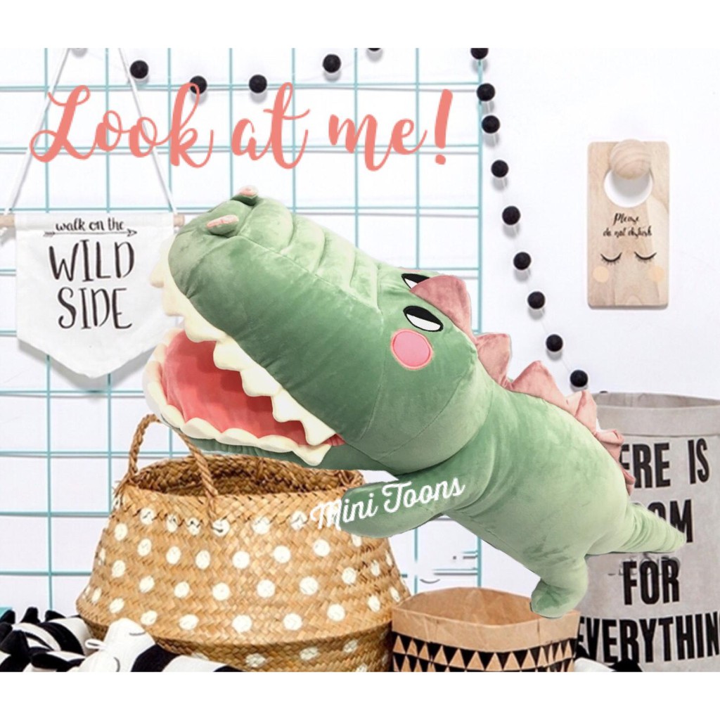 giant crocodile plush