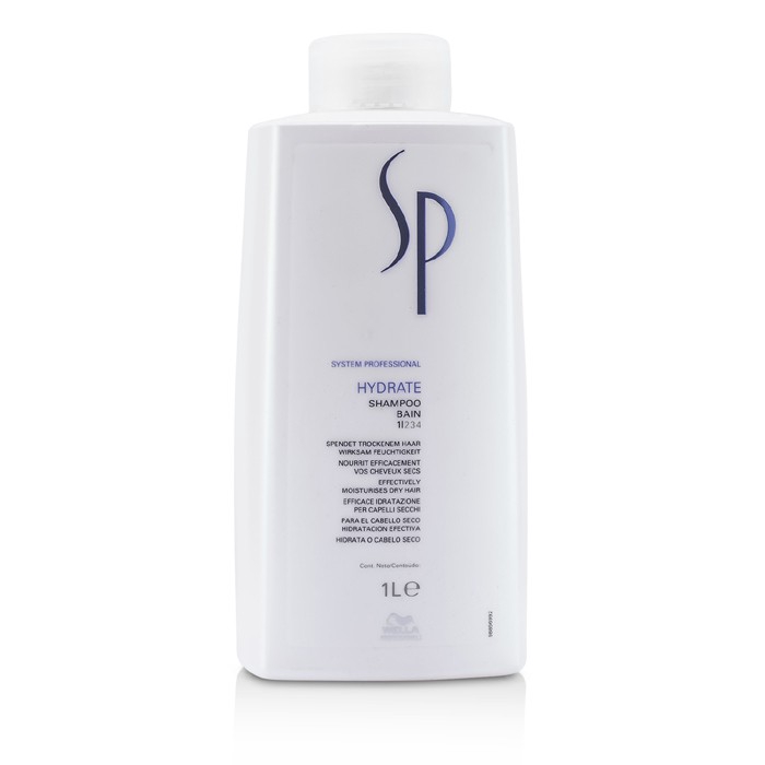 Wella Sp Hydrate Shampoo Effectively Moisturises Dry Hair Shopee Singapore