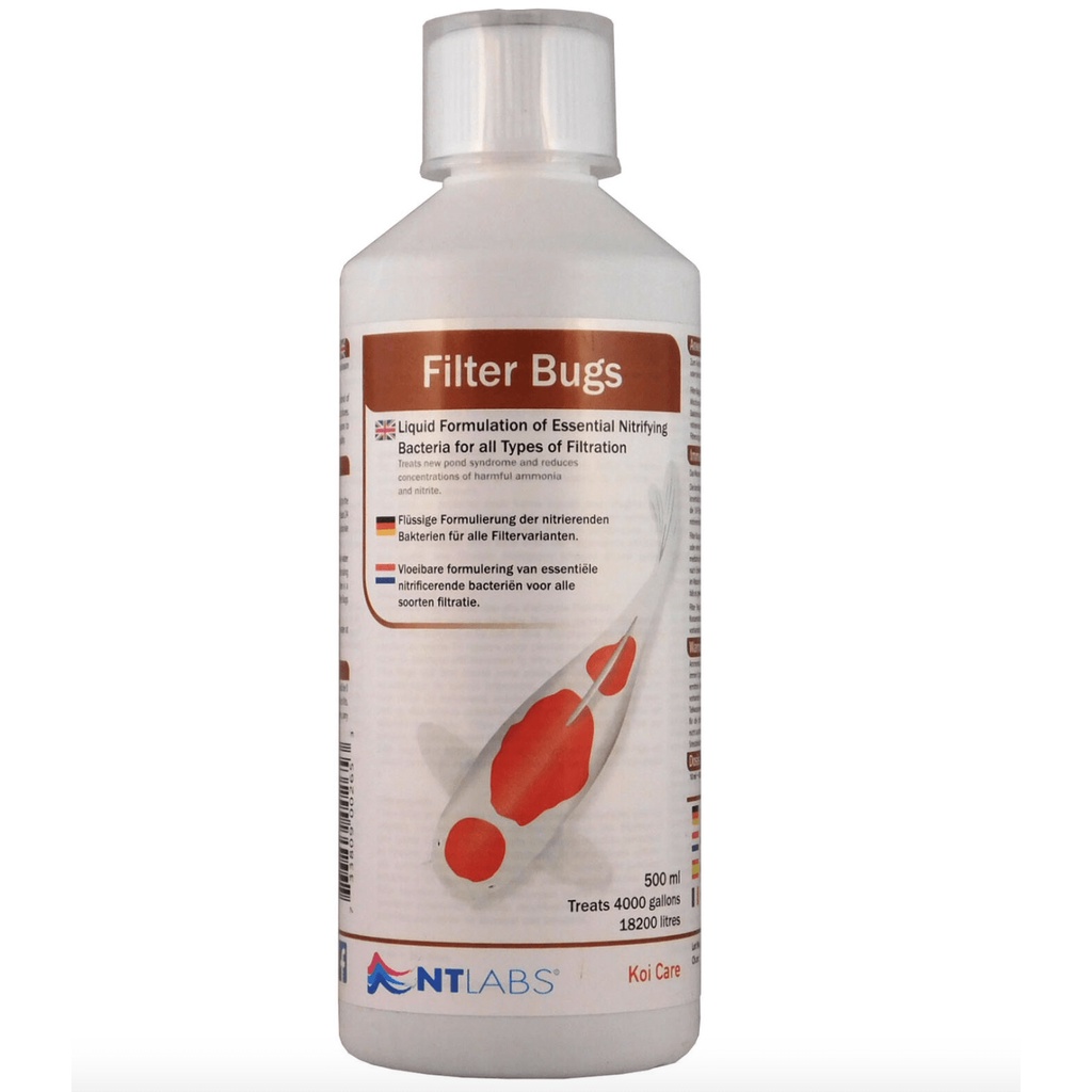 NT LABS Koi Care Filter Bugs 500ml (concentrate beneficial bacteria