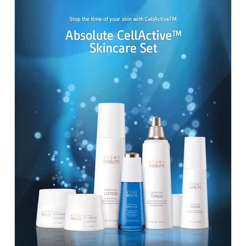 Atomy Absolute Cellactive Skincare Set 6 Ea Shopee Singapore