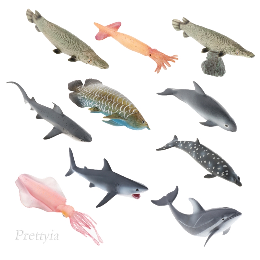 ocean animal figurines