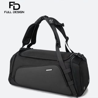 FULL DESIGN Travel bag Waterproof Carry-on luggage bag with shoe pocket Large capacity Sports bag Fitness Shoulder bag
