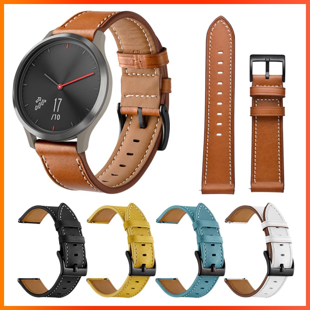 garmin vivomove leather