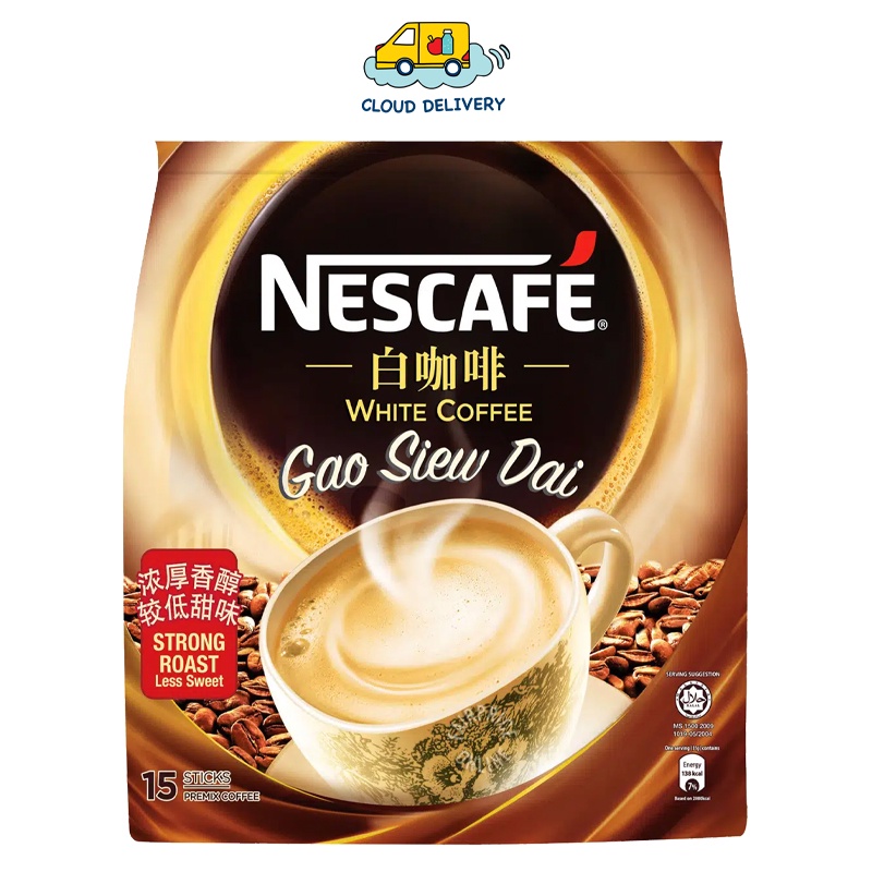 Nescafe Instant White Coffee Gao Siew Dai 15 x 31g EXPIRY 31 AUGUST