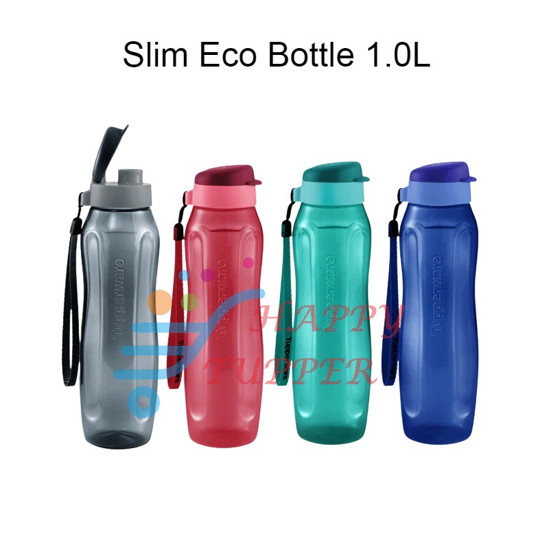 Tupperware Slim Eco Bottle 1L (Tupperware Water Bottle) | Shopee Singapore