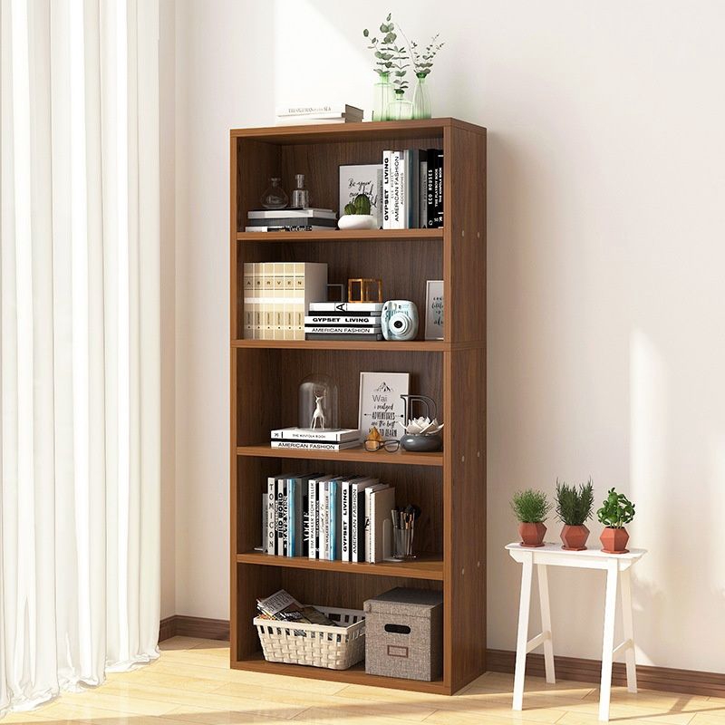 simple wooden bookshelf