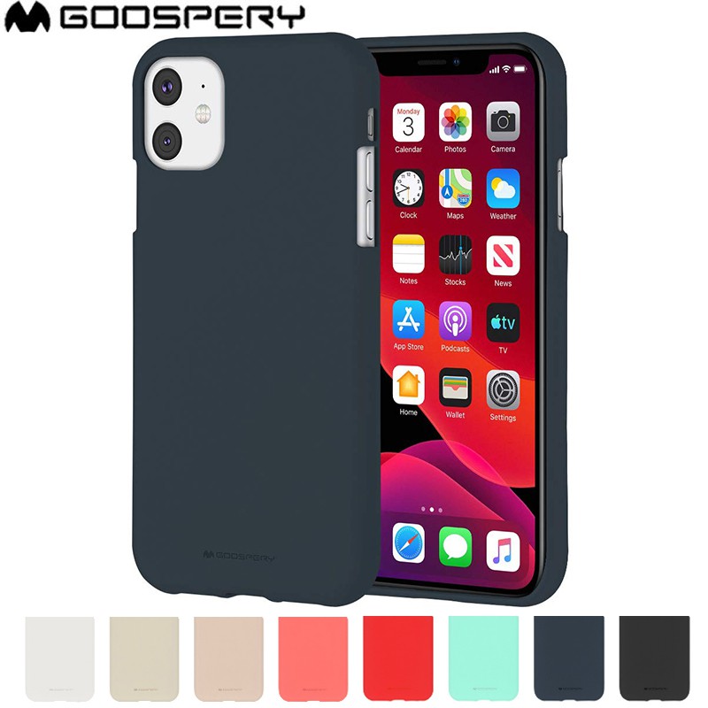 Goospery Silicone TPU Soft Feeling Jelly Case for iPhone 11 Pro Max iPhone X Xs Max iPhone XR