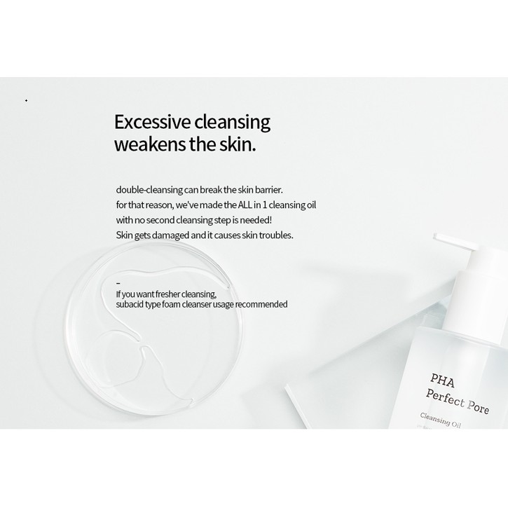 pha perfect pore cleansing oil