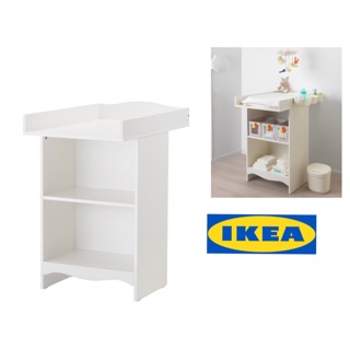 ikea cot and change table
